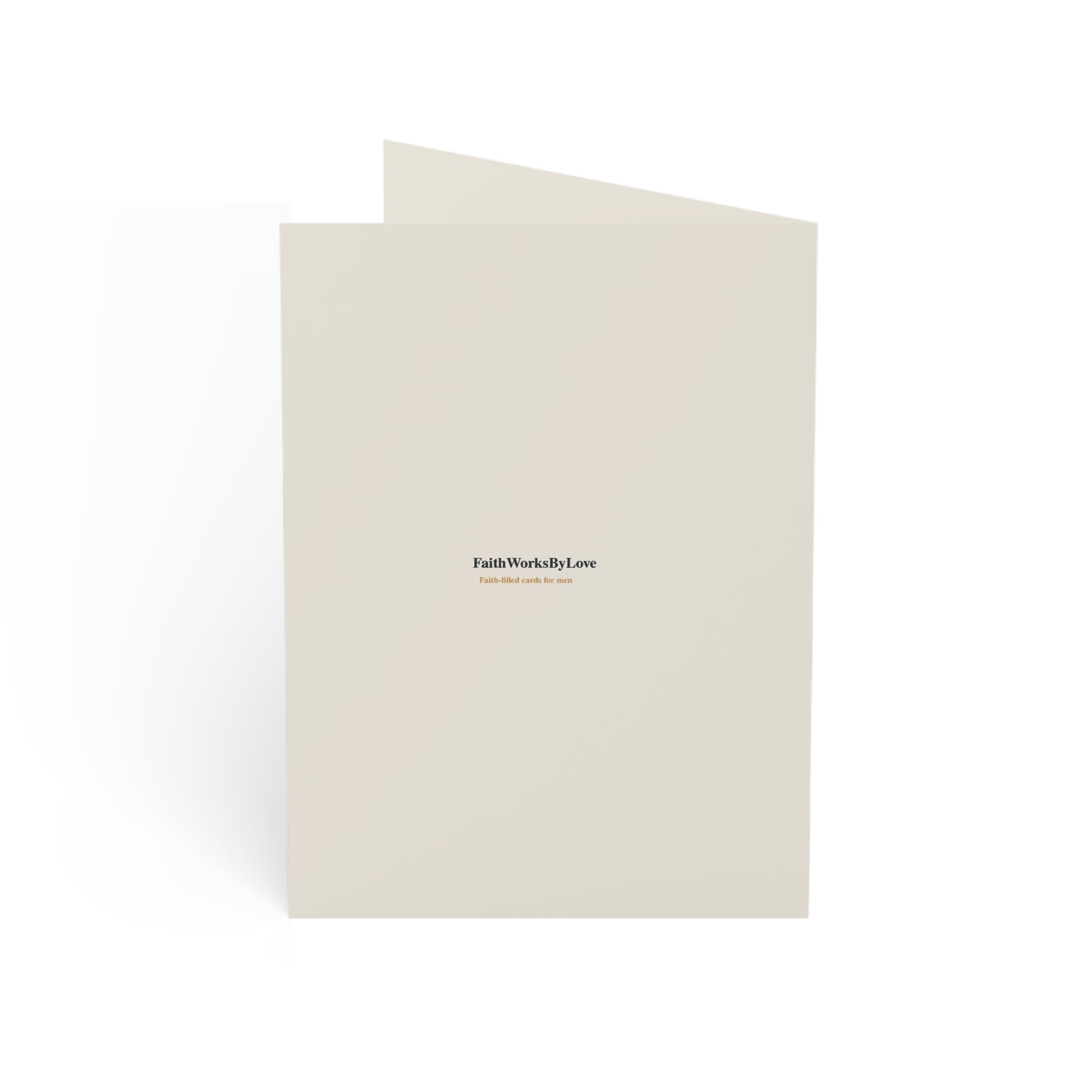 Christian Encouragement Card for Men, God Built You for This, Faith-Filled Scripture Card, Stand Firm Keep Going Card