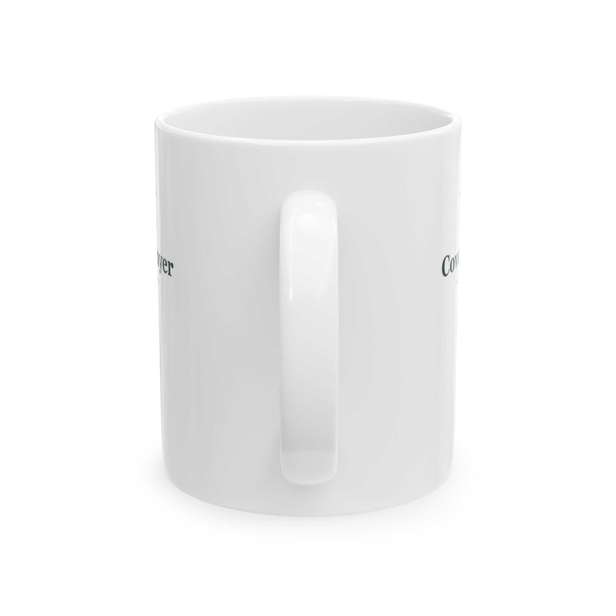 Covered in Prayer Mug | Religious Inspirational Scripture Ceramic Mug