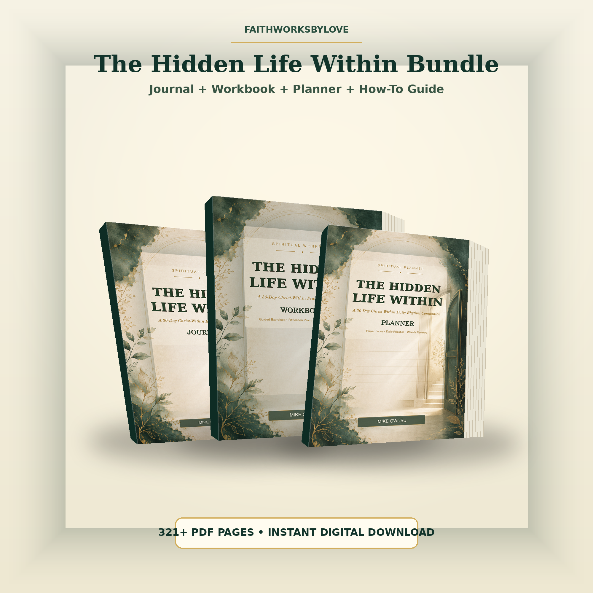 The Hidden Life Within Digital Bundle | Journal, Workbook, Planner &amp; How-To Guide