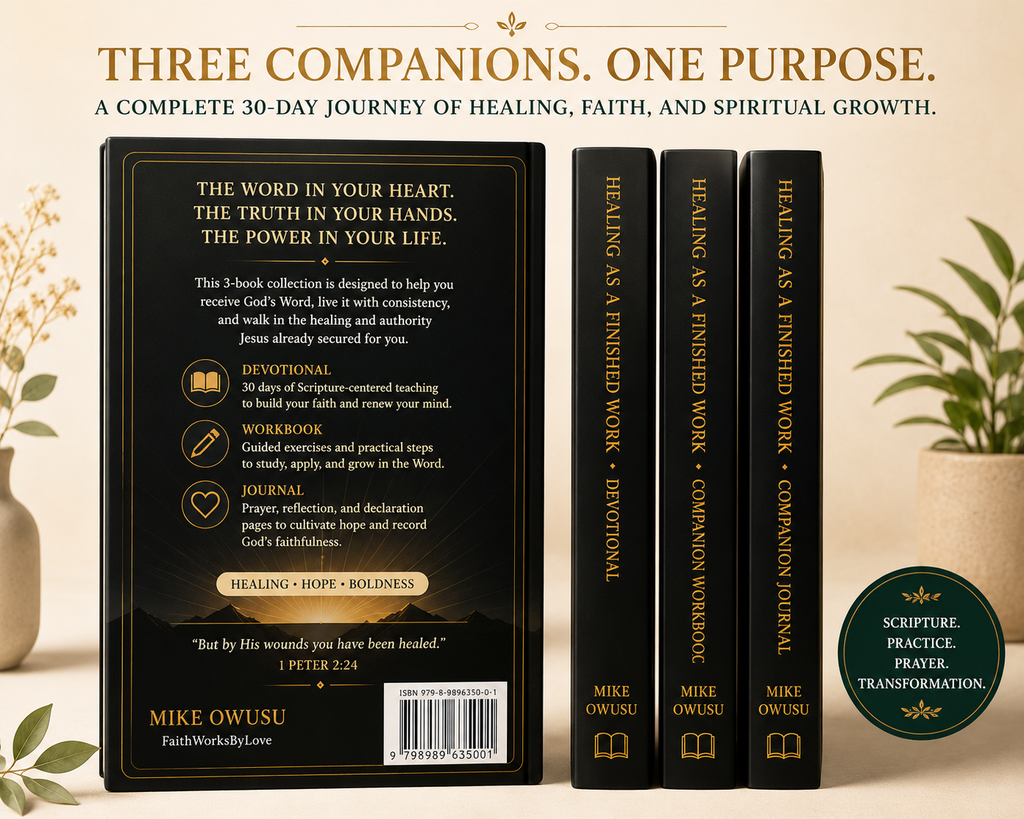 Healing as a Finished Work Collection - 30-Day Digital Devotional Bundle