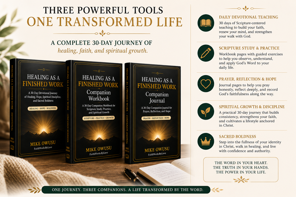 Healing as a Finished Work Collection - 30-Day Digital Devotional Bundle
