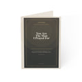 Christian Husband Card, You Are the Man I Prayed For, Faith-Filled Love Card for Husband, Anniversary Card for Him