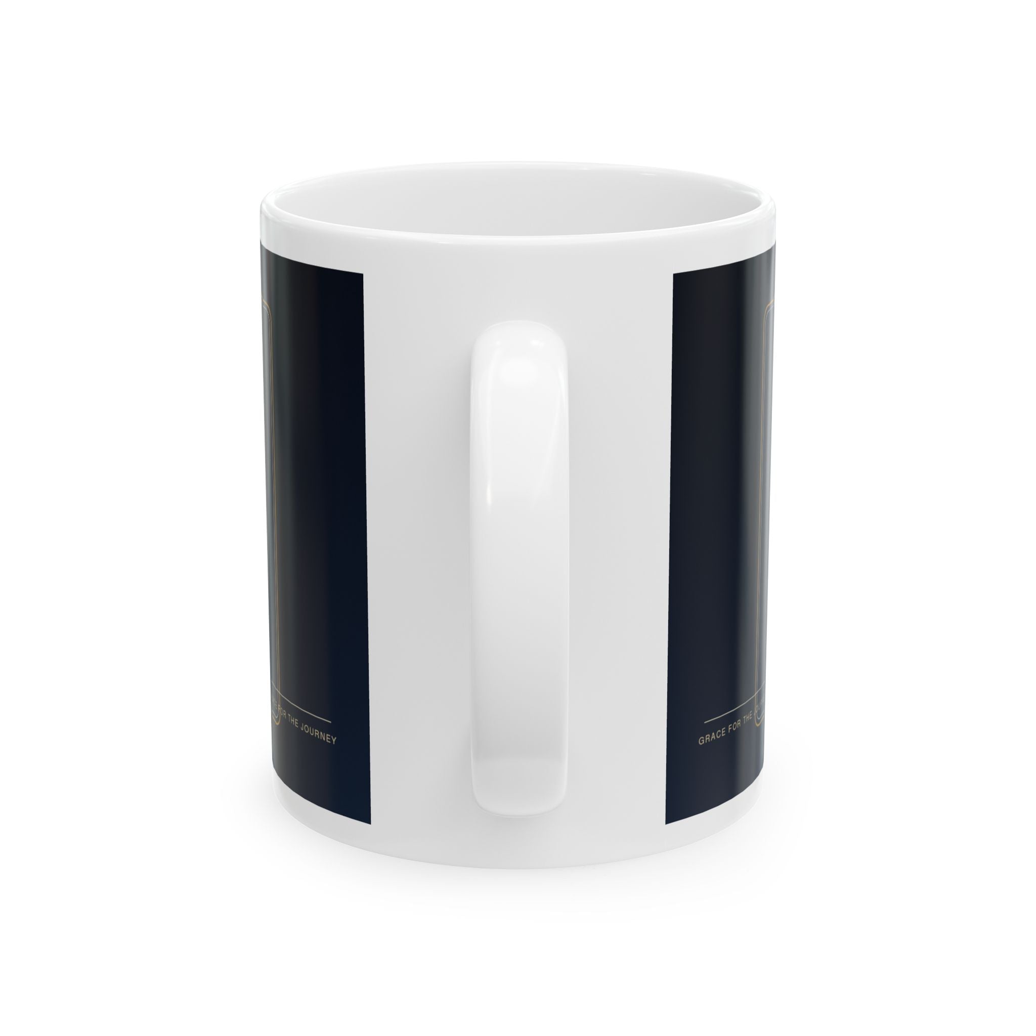Faith Works By Love Christian Mug, Premium Faith-Based Coffee Cup, Inspirational Christian Gift, Elegant Scripture-Inspired Mug