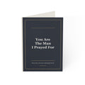 Christian Husband Card, You Are the Man I Prayed For, Faith-Filled Love Card for Husband, Anniversary Card for Him