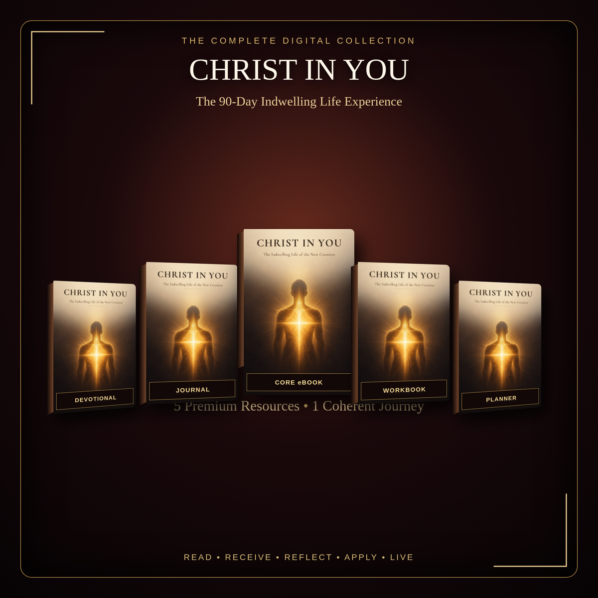 Christ in You: The 90-Day Indwelling Life Experience | 5-Book Premium Digital Bundle