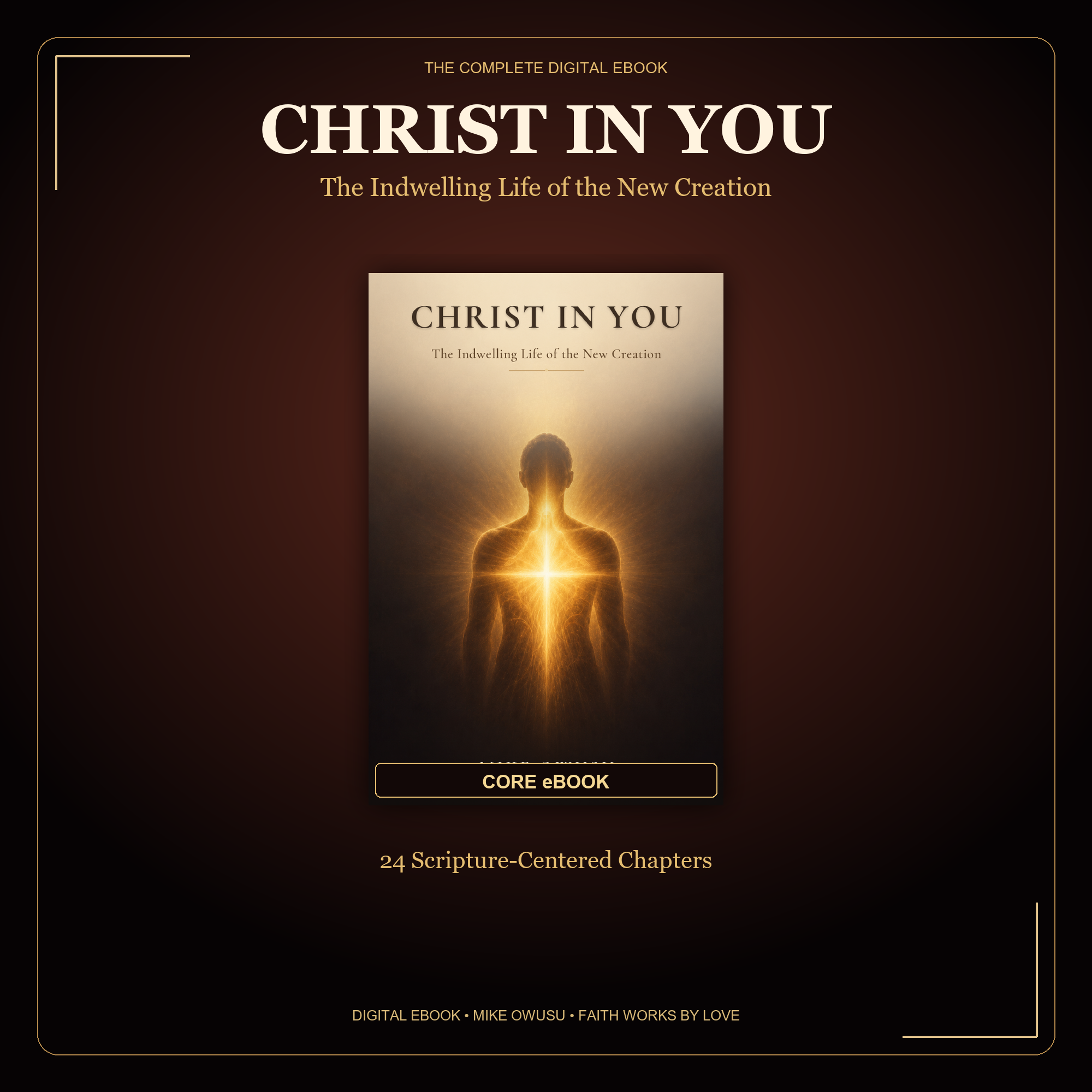 Christ in You: The Indwelling Life of the New Creation | Christian eBook
