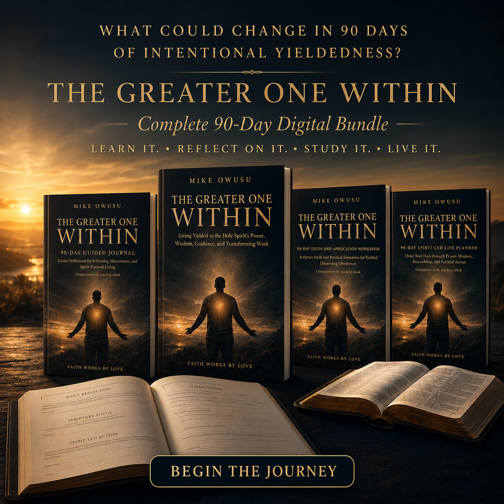 The Greater One Within Complete 90-Day Spirit-Led Growth Bundle | eBook, Journal, Workbook & Planner