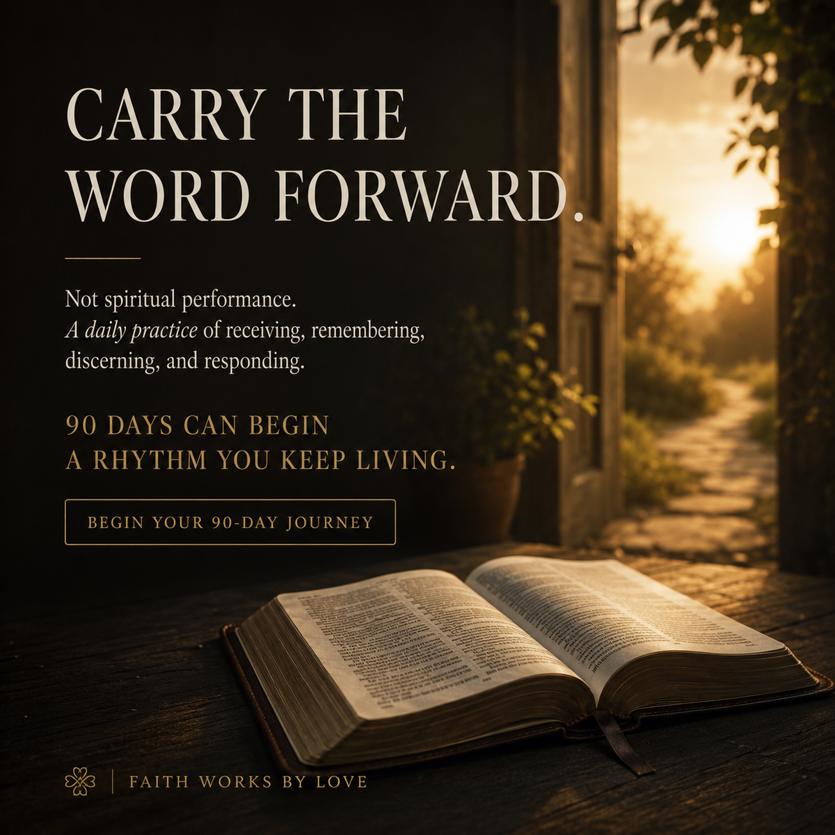 God’s Word as Living Medicine; Let It Form You | 90-Day Christian Devotional Bundle