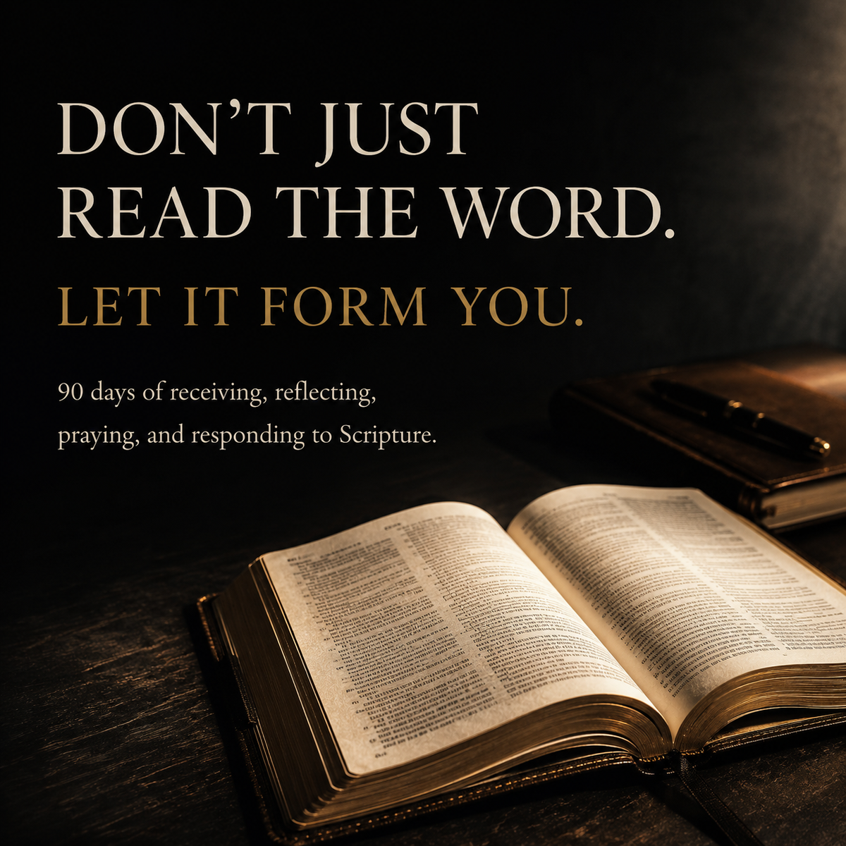 God’s Word as Living Medicine; Let It Form You | 90-Day Christian Devotional Bundle