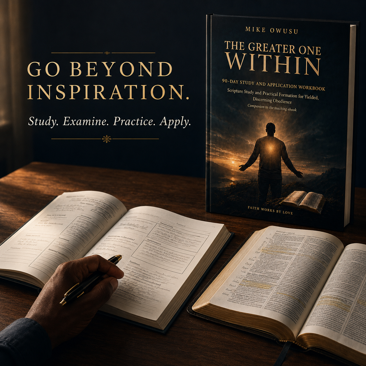 The Greater One Within Complete 90-Day Spirit-Led Growth Bundle | eBook, Journal, Workbook & Planner