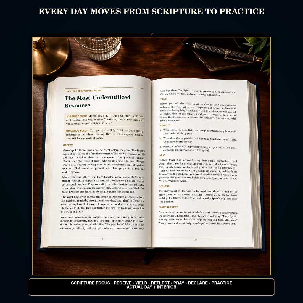 30-Day Holy Spirit Devotional PDF: The Greater One Within