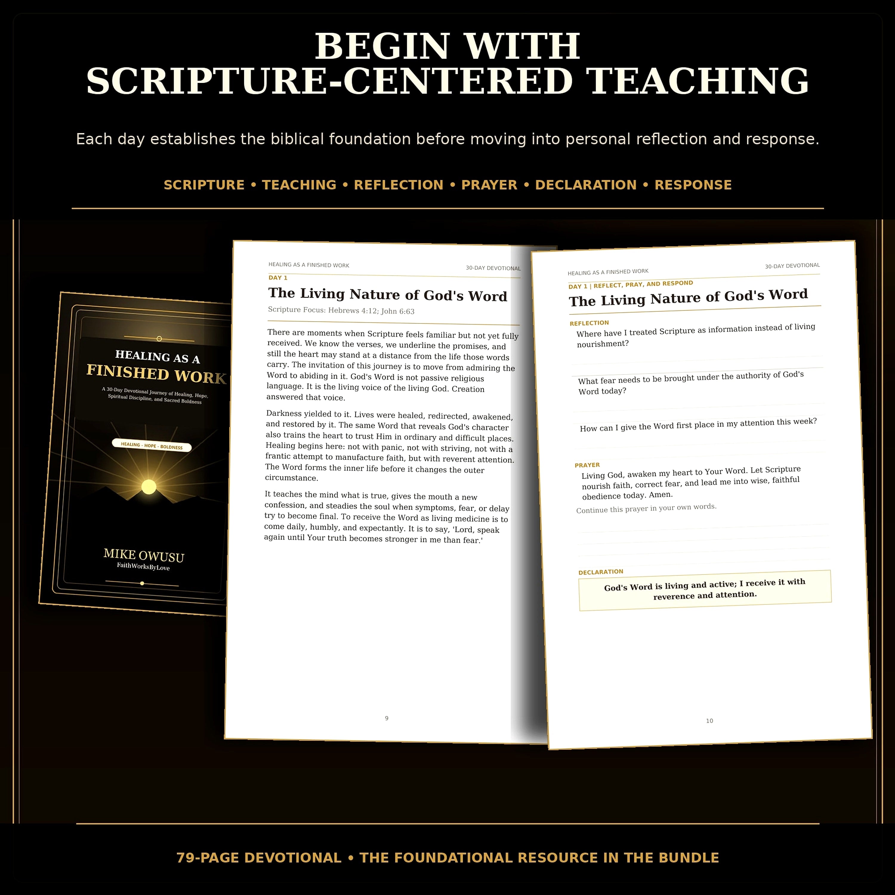 Healing as a Finished Work Collection - 30-Day Digital Devotional Bundle