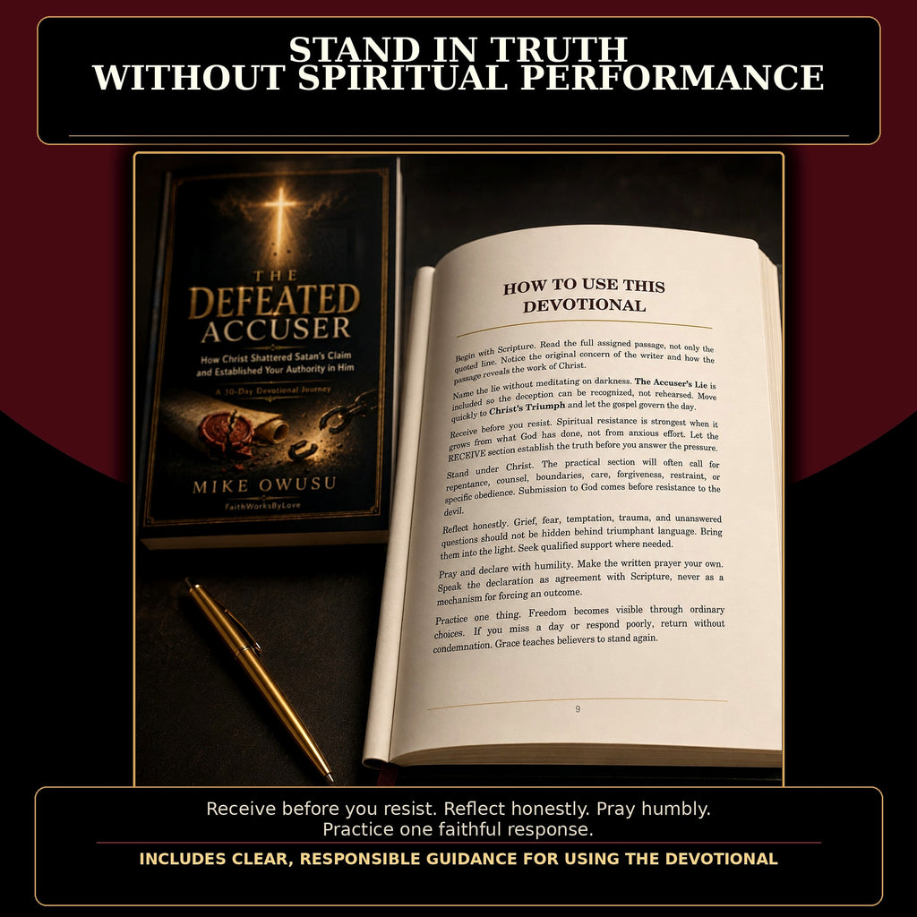 30-Day Christian Devotional PDF, Freedom From Condemnation, The Defeated Accuser