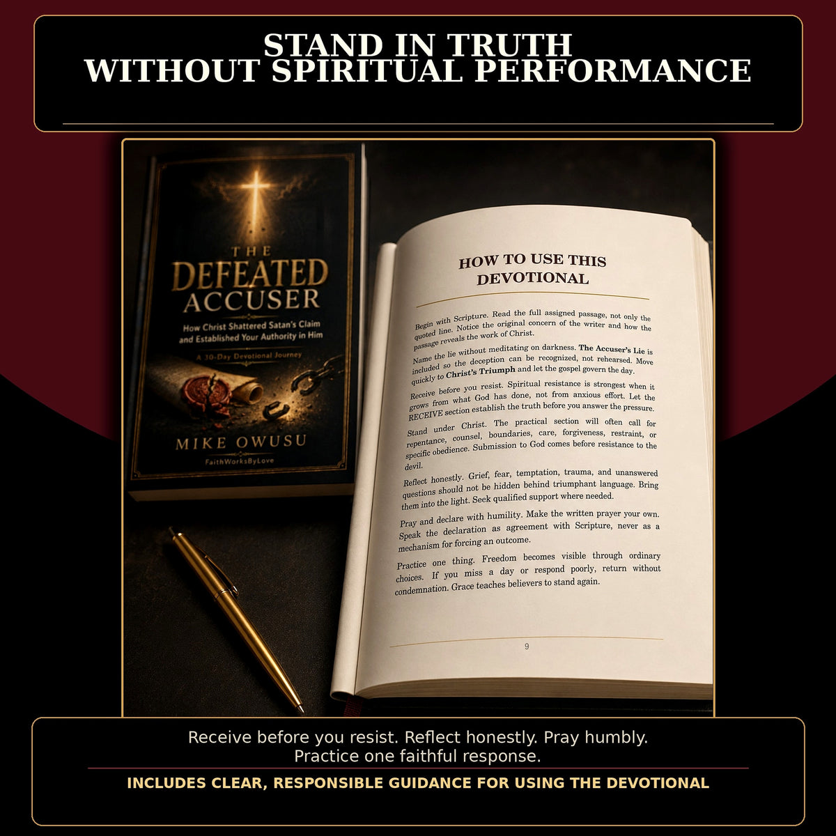 30-Day Christian Devotional PDF, Freedom From Condemnation, The Defeated Accuser