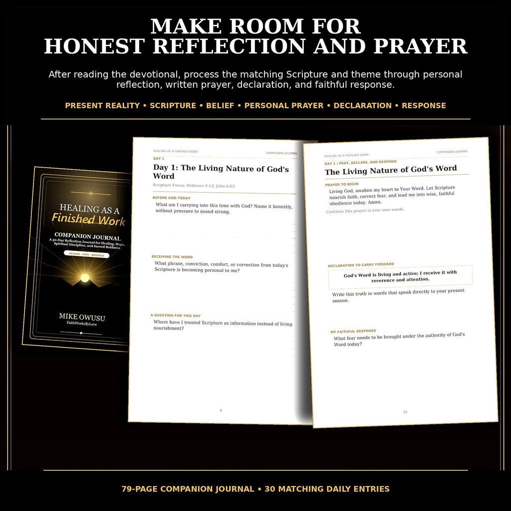 Healing as a Finished Work Collection - 30-Day Digital Devotional Bundle