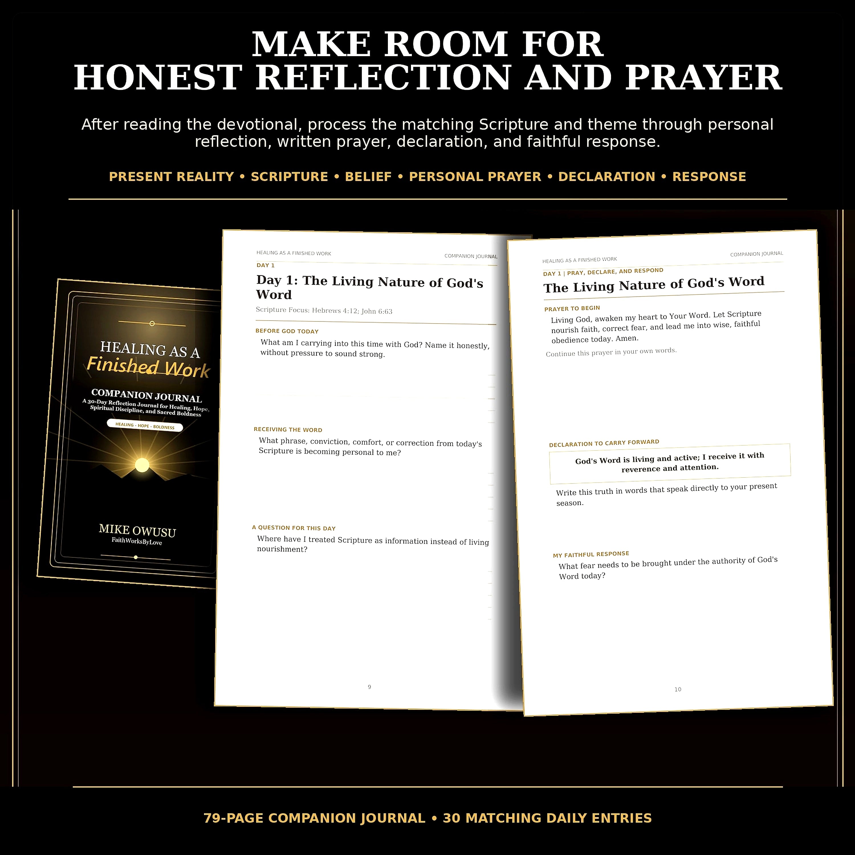 Healing as a Finished Work Collection - 30-Day Digital Devotional Bundle
