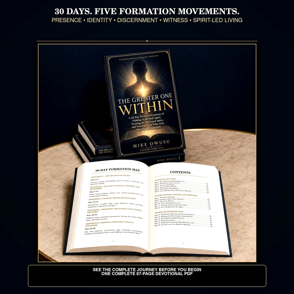 30-Day Holy Spirit Devotional PDF: The Greater One Within