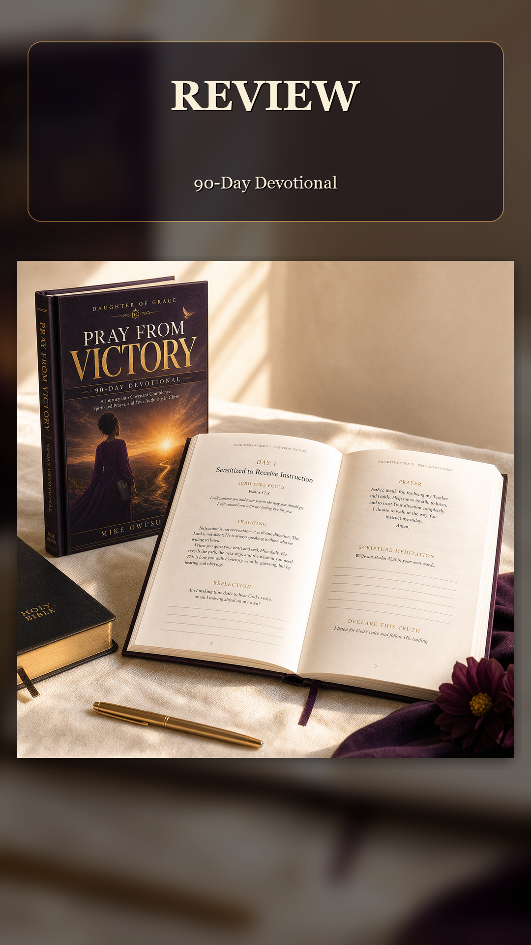 Bundle  — Learn & Reflect: Study Bundle — Teaching Book + 90-Day Devotional
