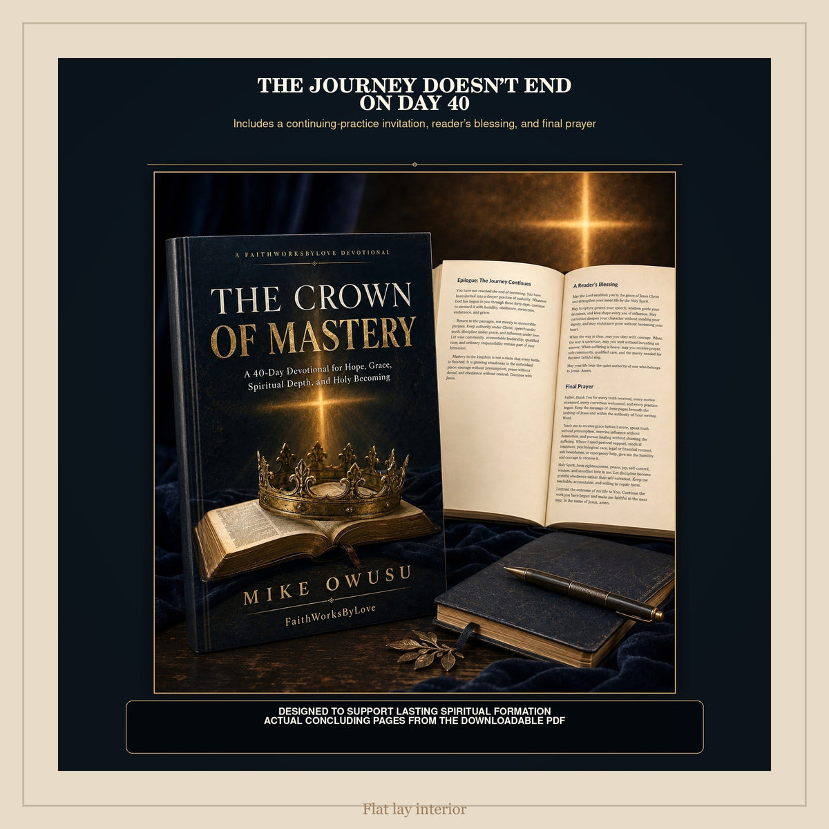 40-Day Christian Formation Devotional PDF | The Crown of Mastery