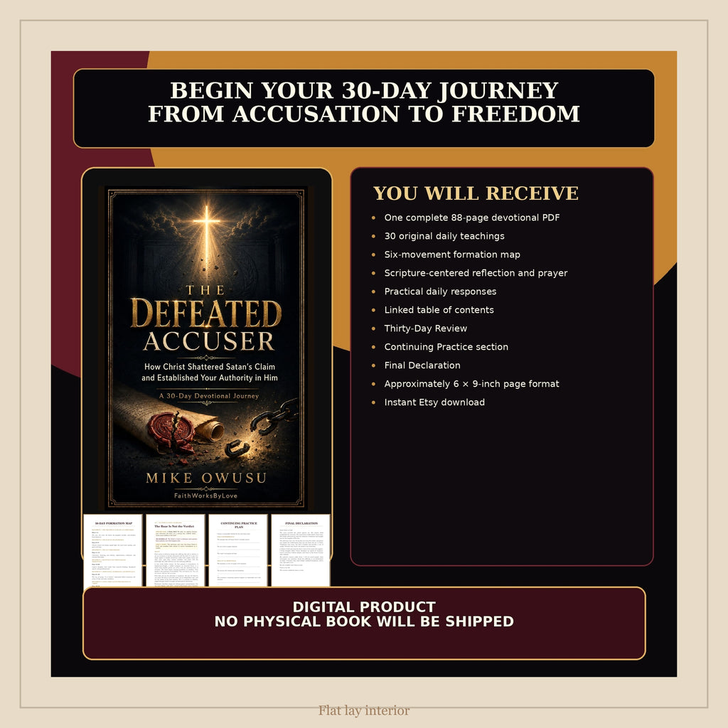 30-Day Christian Devotional PDF, Freedom From Condemnation, The Defeated Accuser