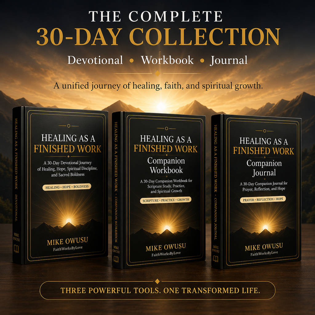 Healing as a Finished Work Collection - 30-Day Digital Devotional Bundle