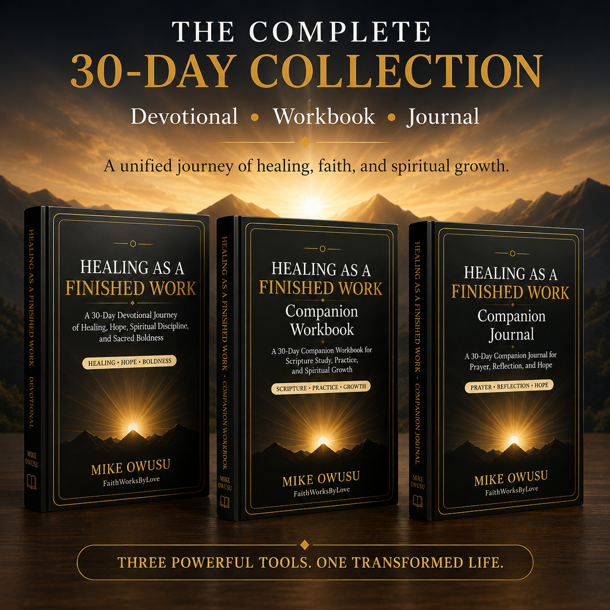 Healing as a Finished Work Collection - 30-Day Digital Devotional Bundle