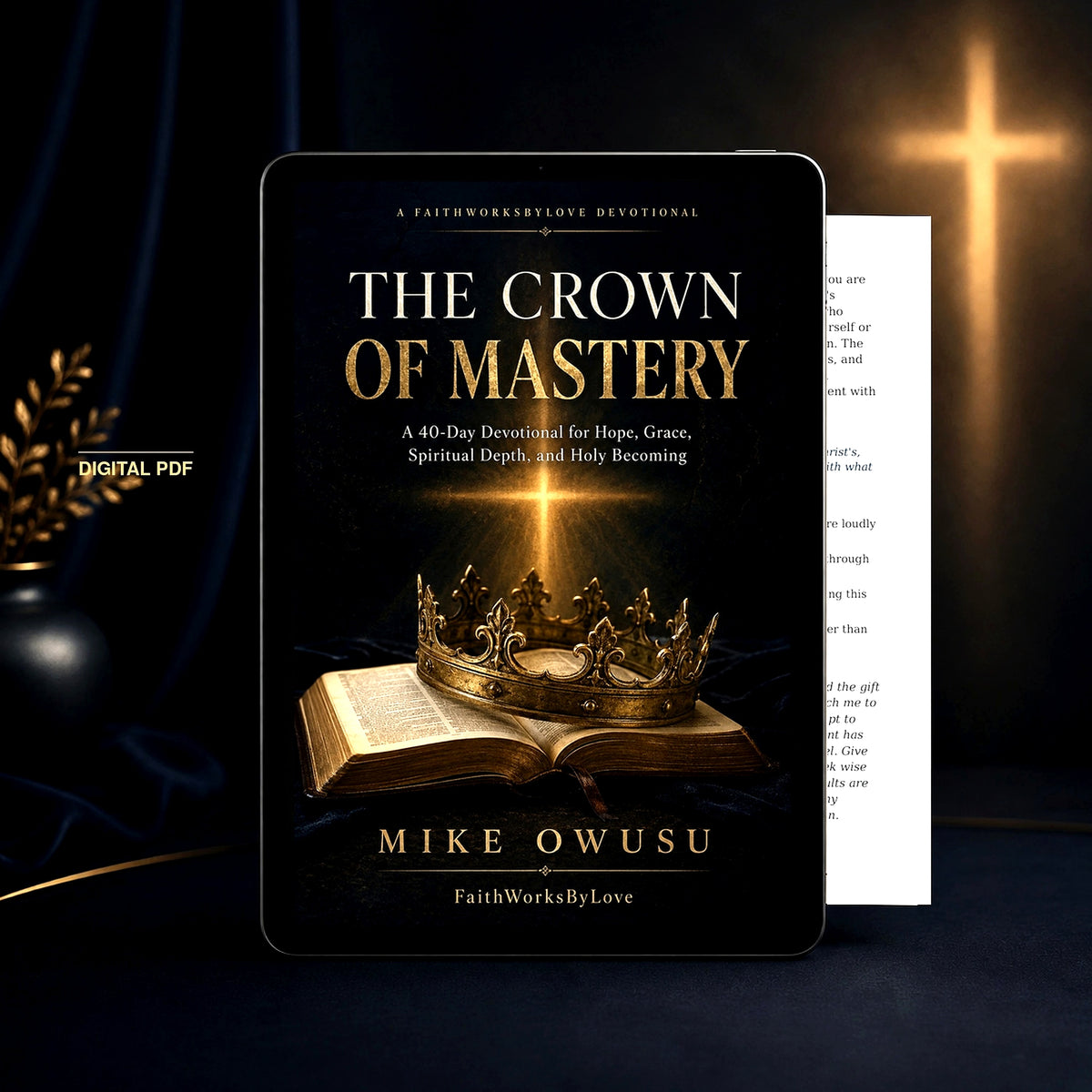 40-Day Christian Formation Devotional PDF | The Crown of Mastery