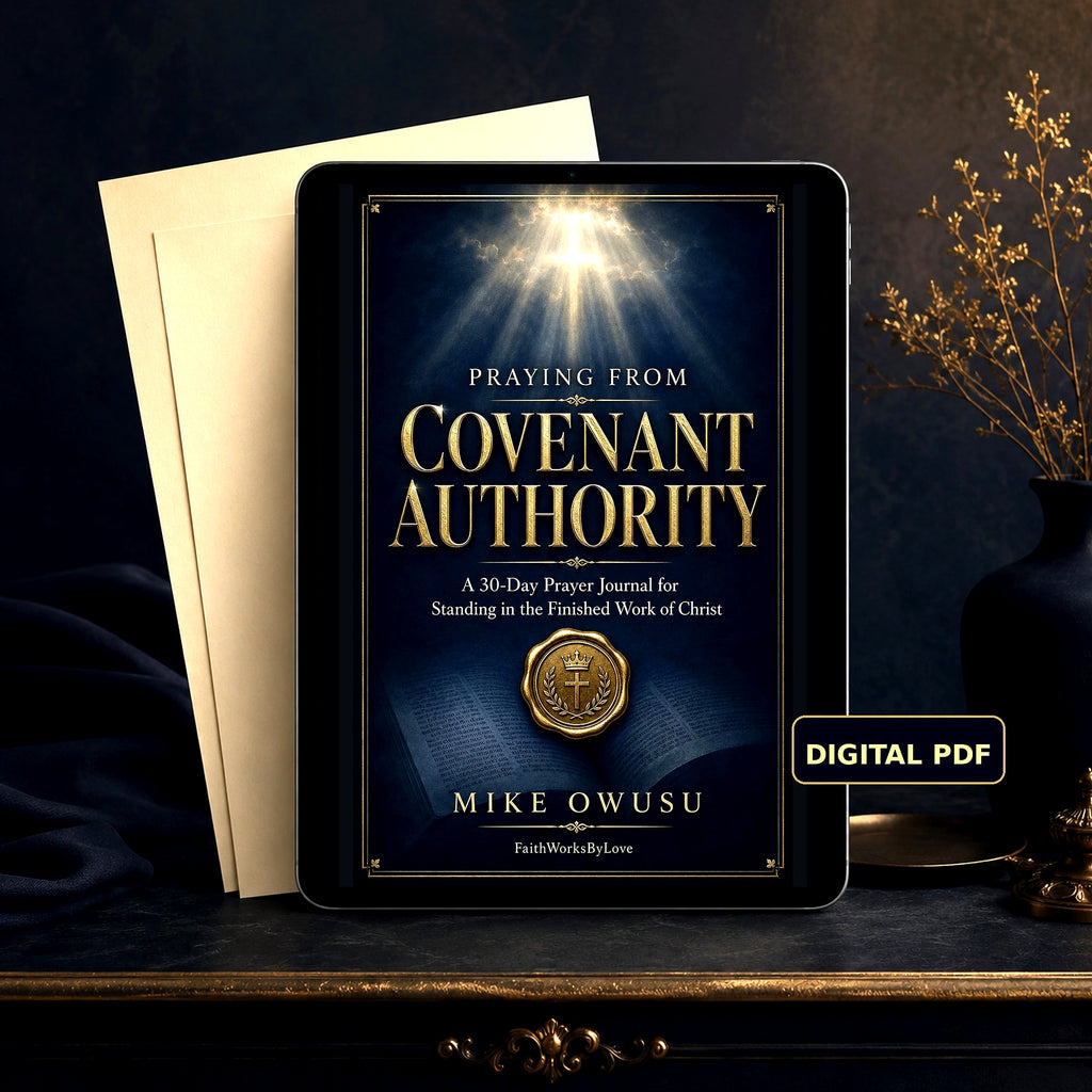 30-Day Christian Prayer Journal PDF, Praying from Covenant Authority