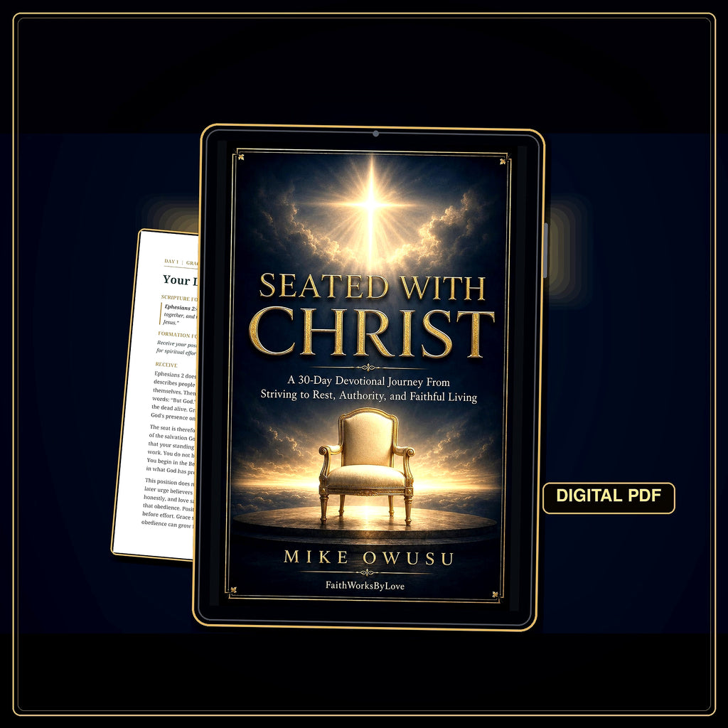 30-Day Christian Devotional PDF, Seated With Christ, Rest, Authority and Faithful Living