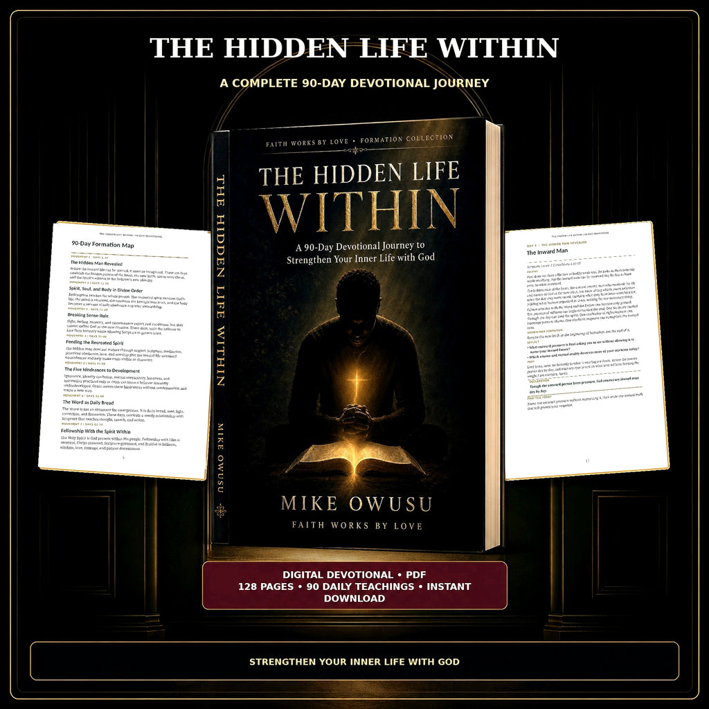 90-Day Christian Devotional PDF, The Hidden Life Within, Spiritual Formation