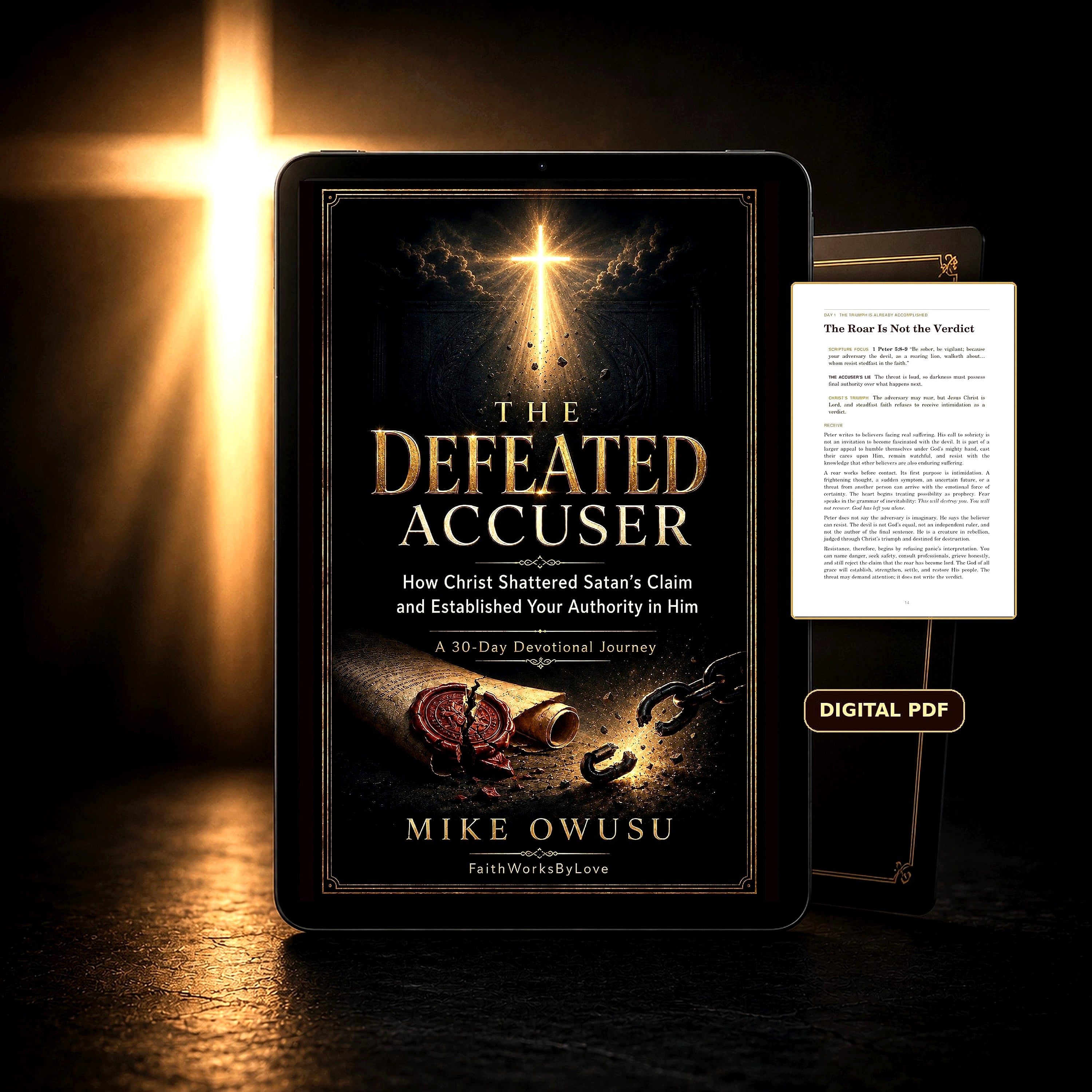 30-Day Christian Devotional PDF, Freedom From Condemnation, The Defeated Accuser