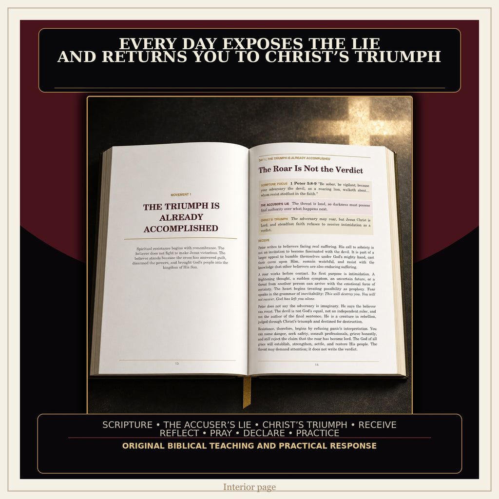 30-Day Christian Devotional PDF, Freedom From Condemnation, The Defeated Accuser