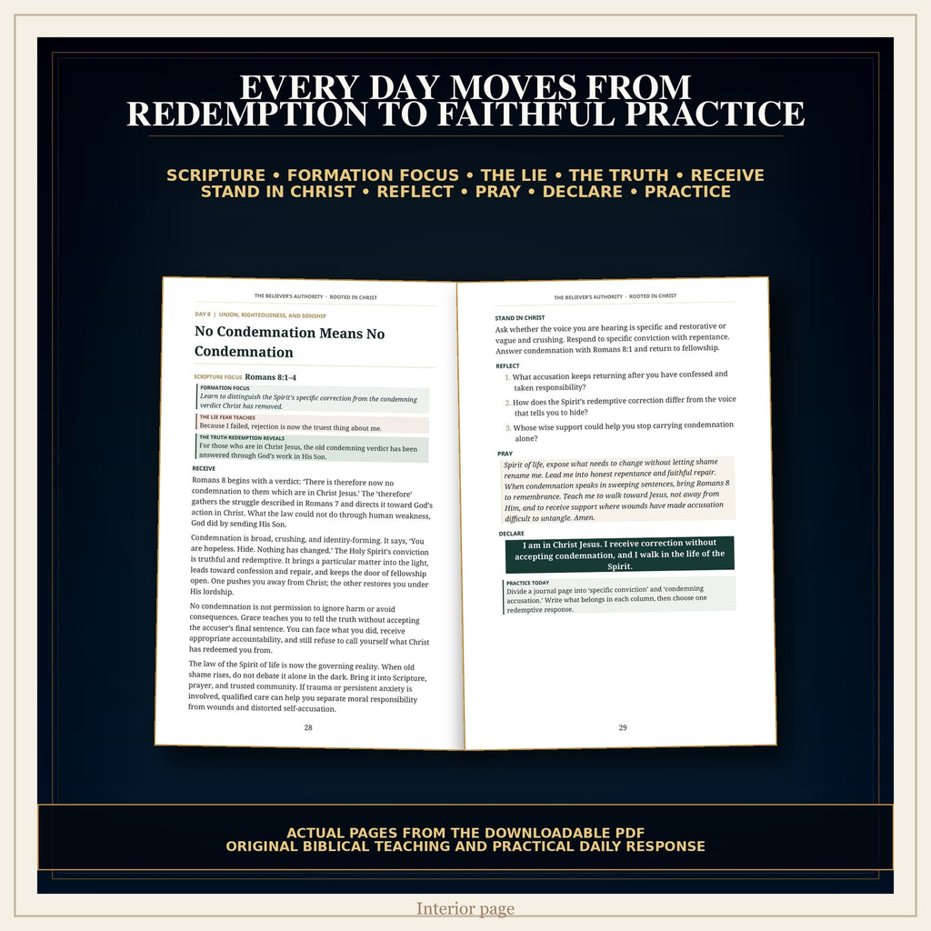 30-Day Christian Authority Devotional PDF | Rooted in Christ | Perfect Gift for Women of Faith