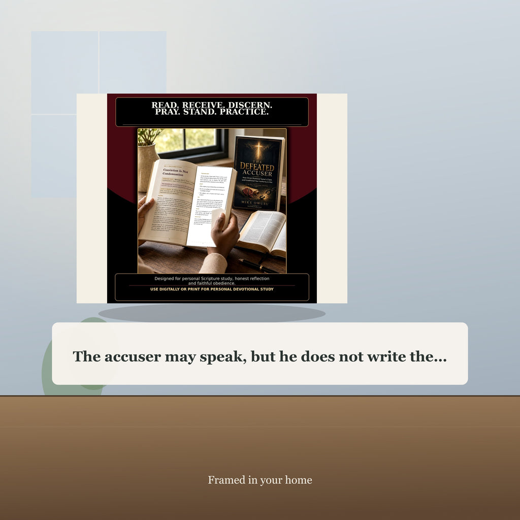 30-Day Christian Devotional PDF, Freedom From Condemnation, The Defeated Accuser
