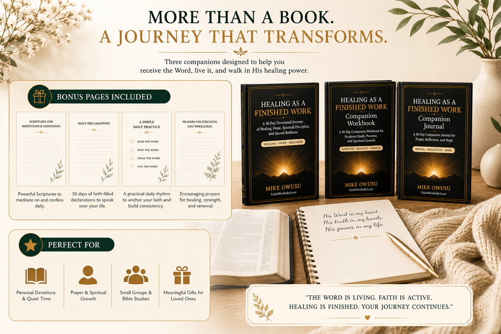 Healing as a Finished Work Collection - 30-Day Digital Devotional Bundle