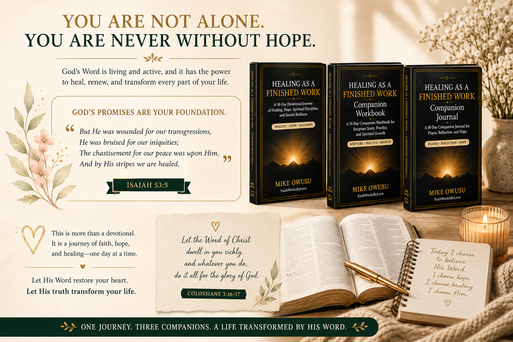 Healing as a Finished Work Collection - 30-Day Digital Devotional Bundle