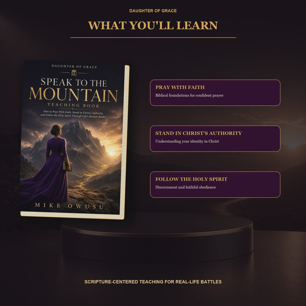 Speak to the Mountain Bundle | Teaching Book + 90-Day Prayer Journal