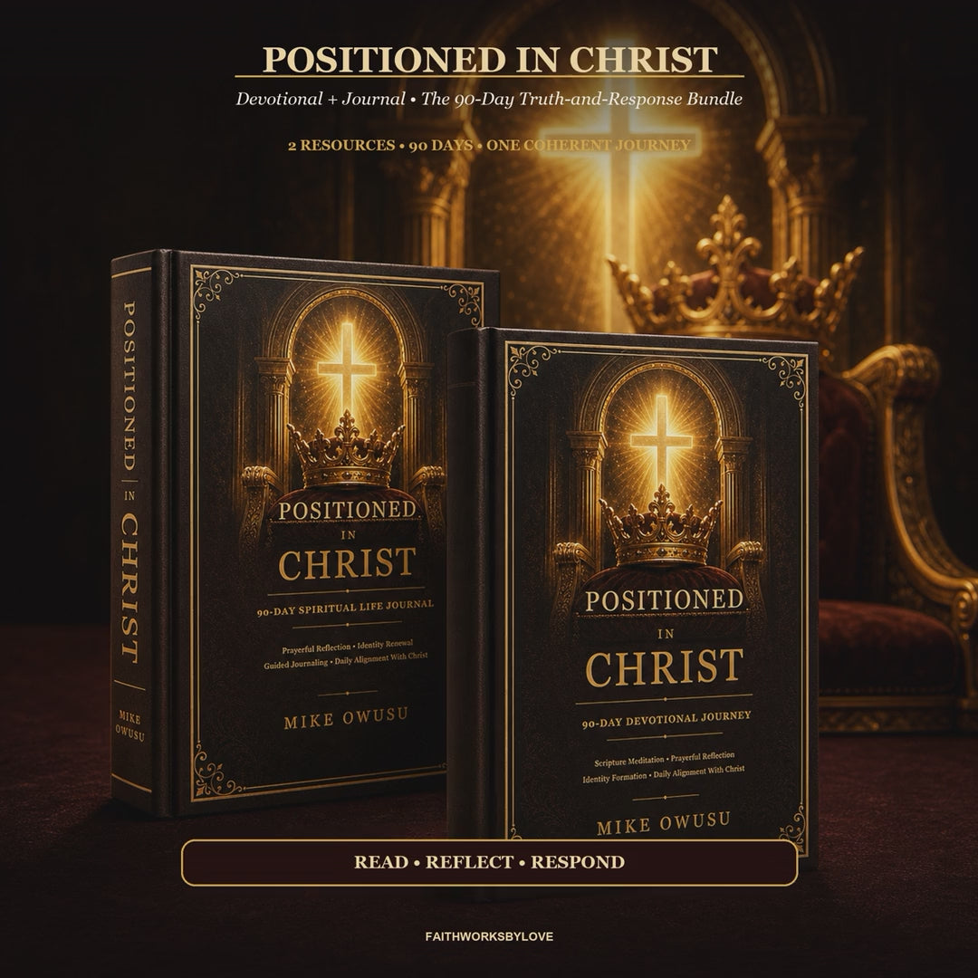 Positioned in Christ Devotional & Journal Bundle