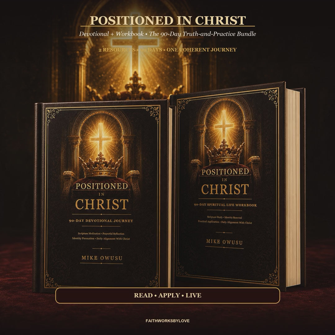 Positioned in Christ Devotional & Workbook Bundle