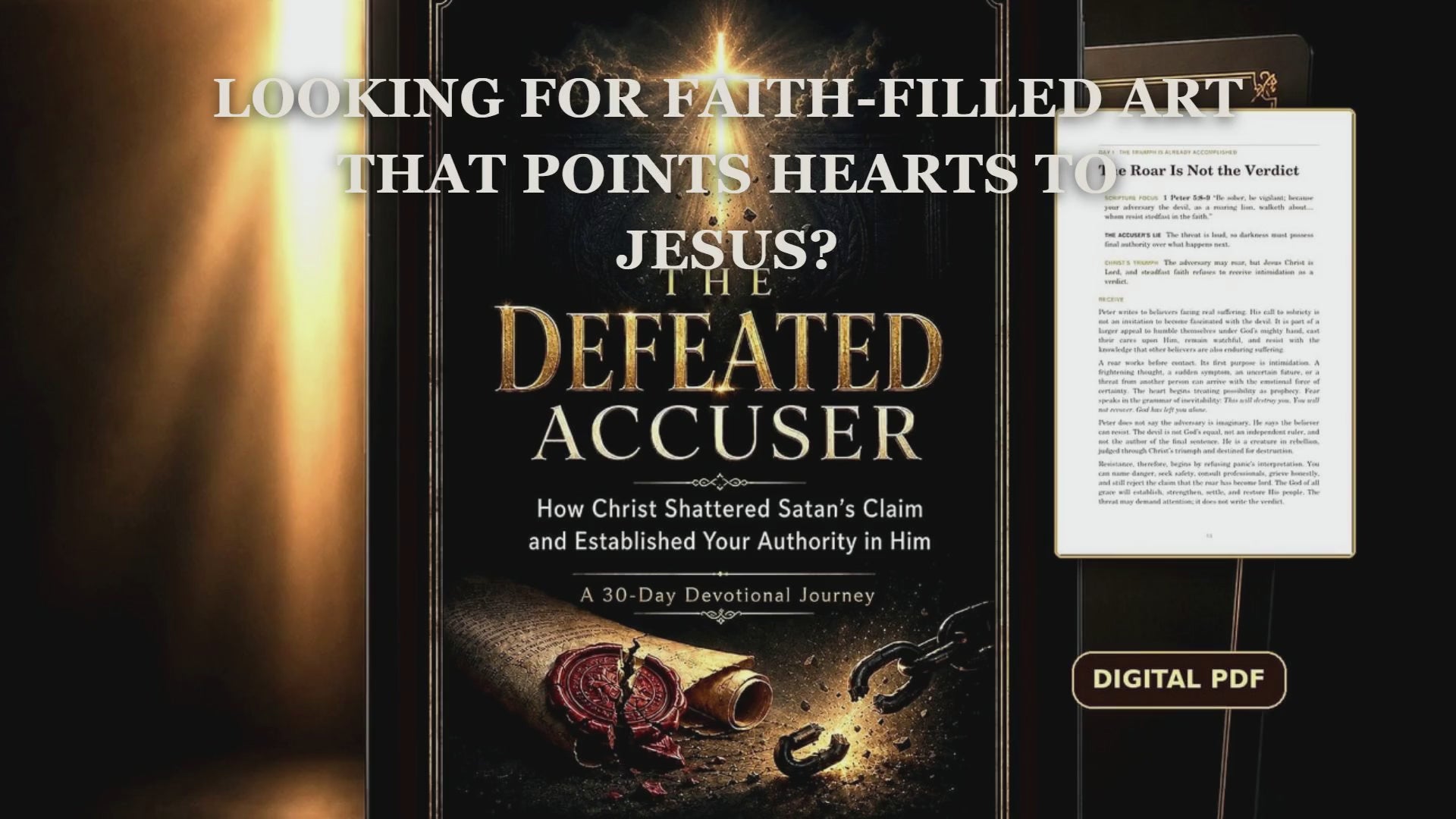 30-Day Christian Devotional PDF, Freedom From Condemnation, The Defeated Accuser