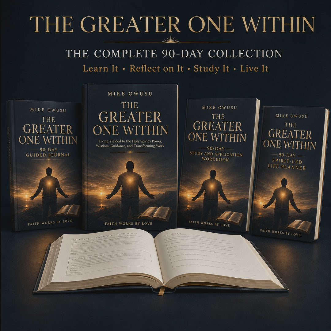 The Greater One Within Complete 90-Day Spirit-Led Growth Bundle | eBook, Journal, Workbook & Planner