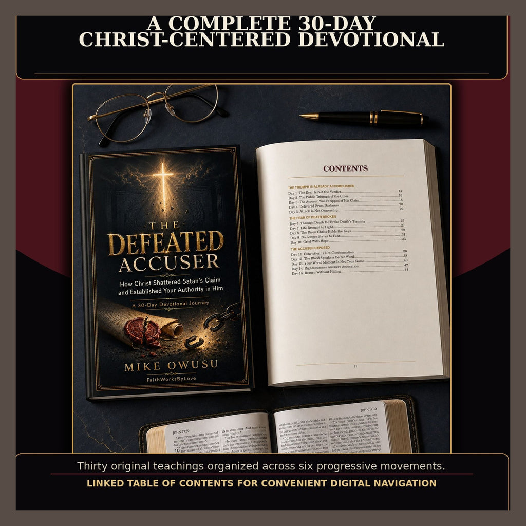 30-Day Christian Devotional PDF, Freedom From Condemnation, The Defeated Accuser
