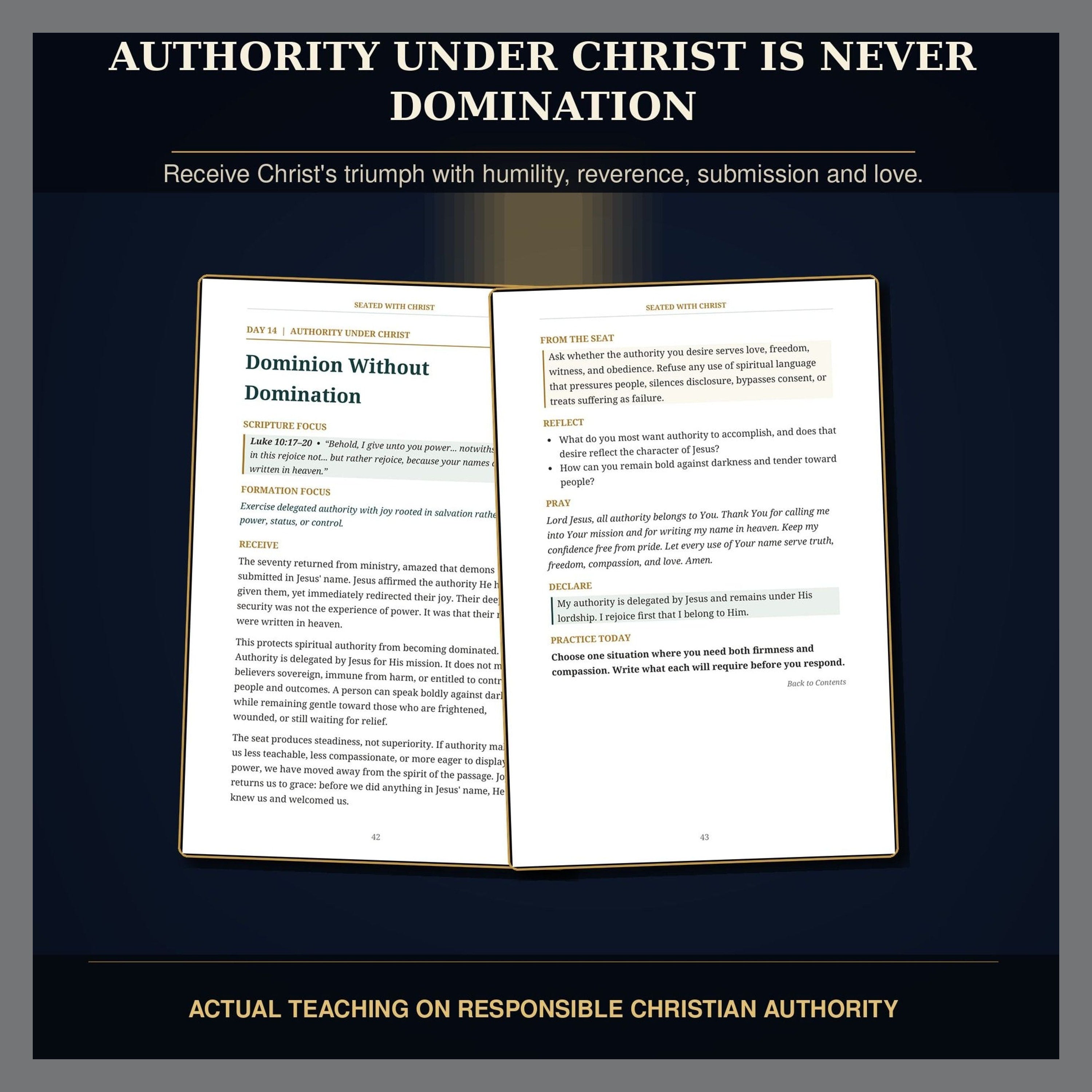 30-Day Christian Devotional PDF, Seated With Christ, Rest, Authority and Faithful Living