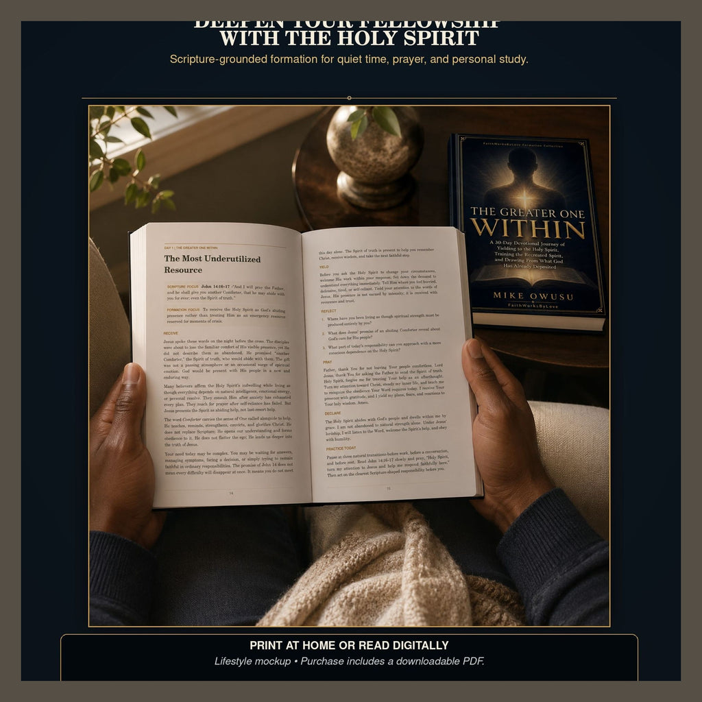30-Day Holy Spirit Devotional PDF: The Greater One Within