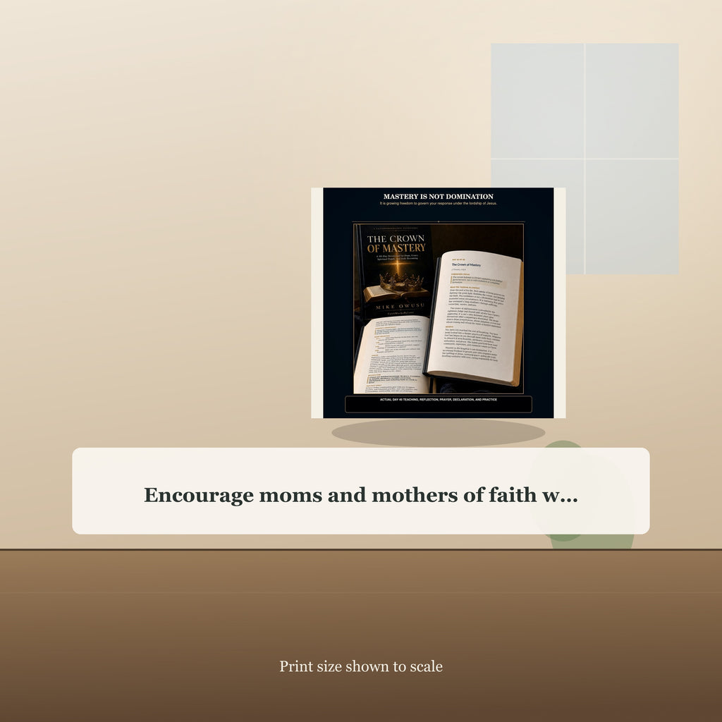 40-Day Christian Formation Devotional PDF | The Crown of Mastery