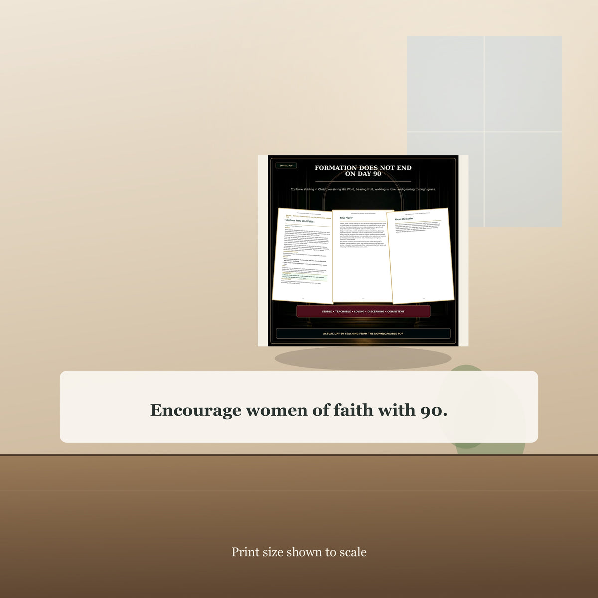 90-Day Christian Devotional PDF, The Hidden Life Within, Spiritual Formation