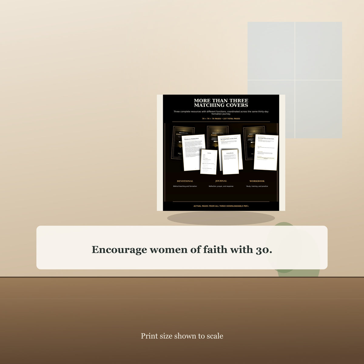 Healing as a Finished Work Collection - 30-Day Digital Devotional Bundle