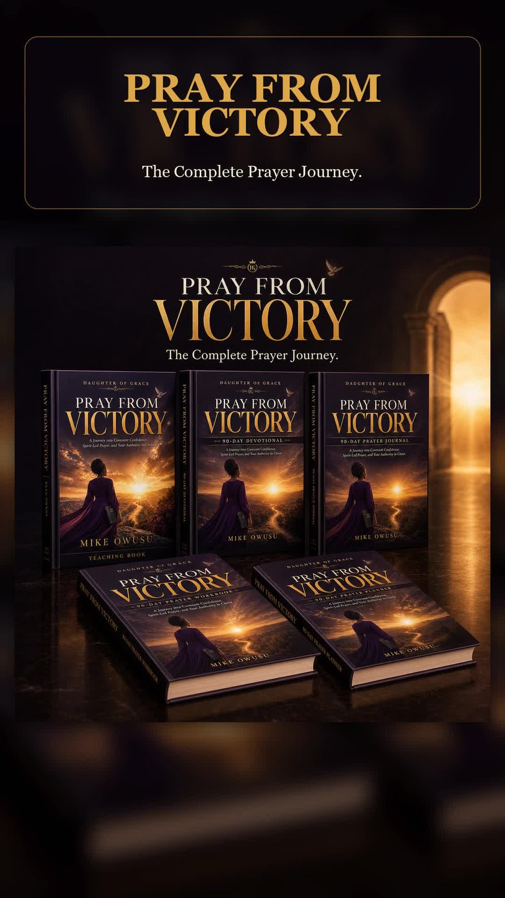 Daughter of Grace: Pray From Victory — The Complete 5-Book Prayer Collection