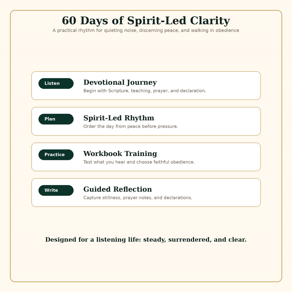 The Unmistakable Voice 60-day journey structure