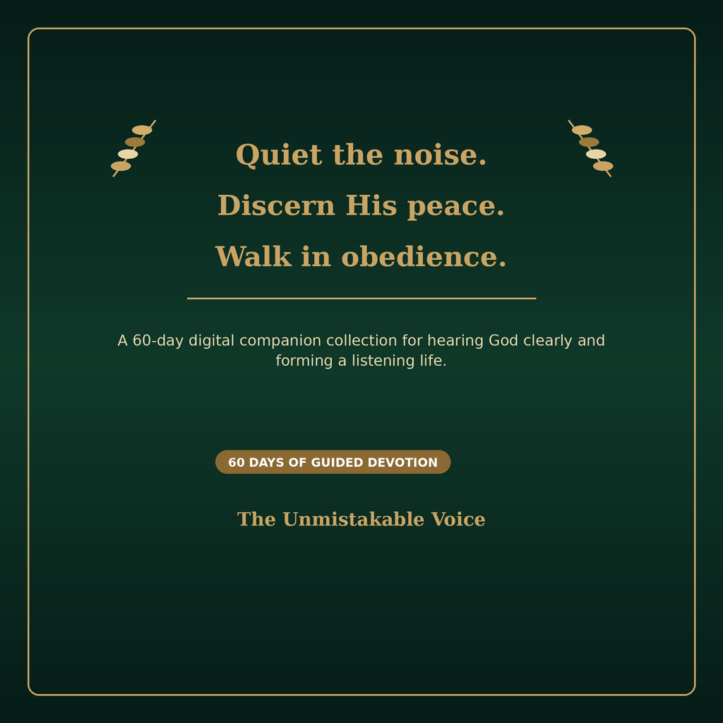 The Unmistakable Voice message graphic